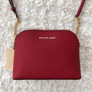 Michael Kors Cindy Large Dome Crossbody Handbag